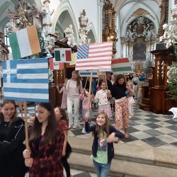 Dětská mše Vlajky - zakončení 1