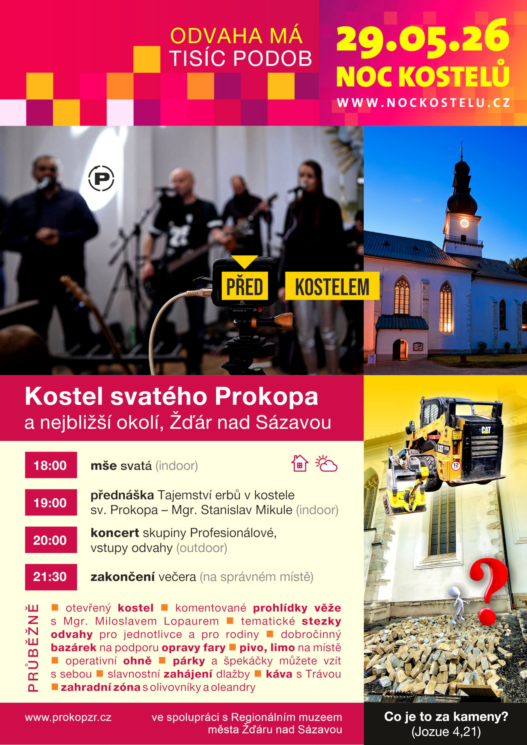 Noc kostelů 2026 Prokop