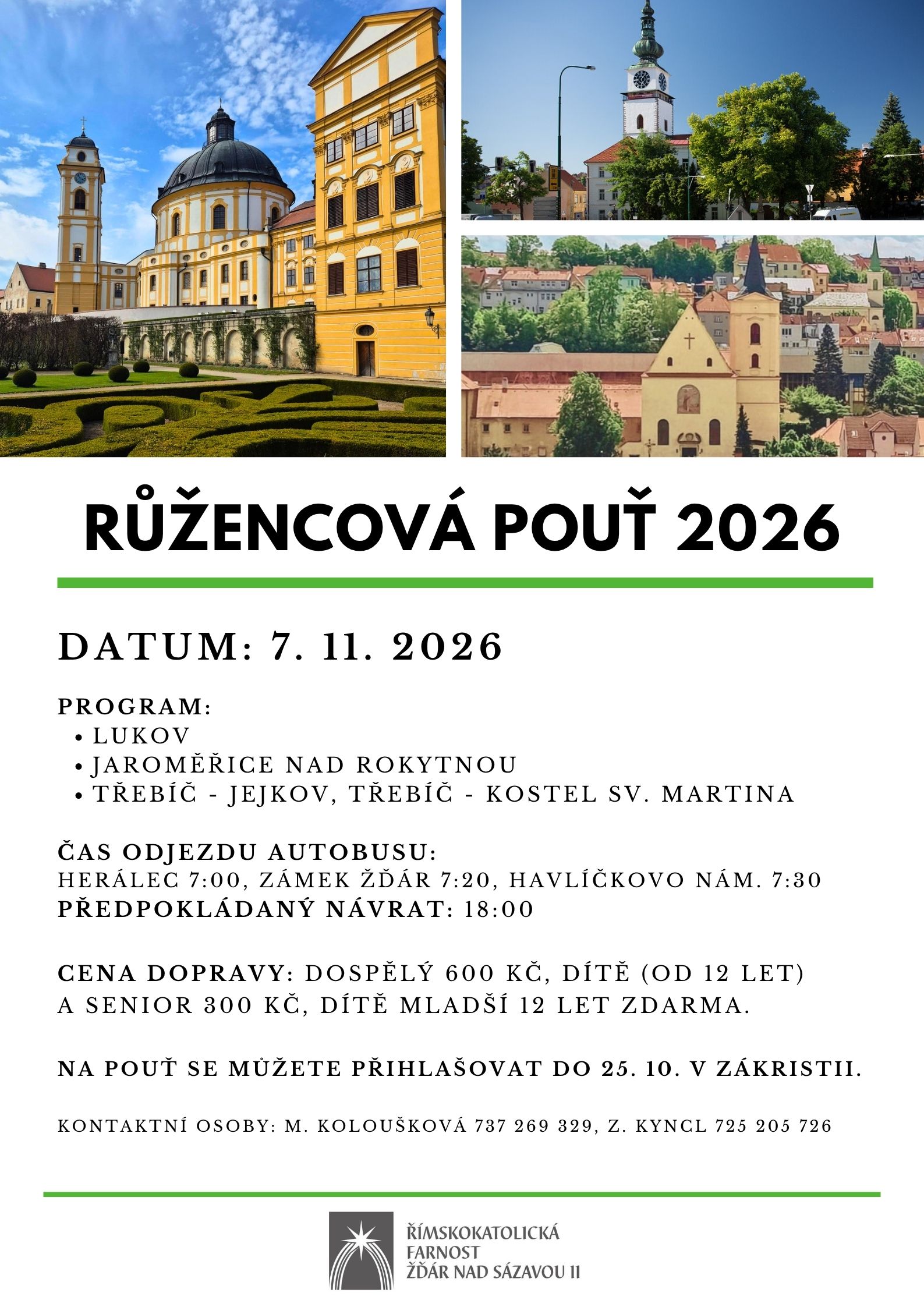 Růžencová pouť 2026